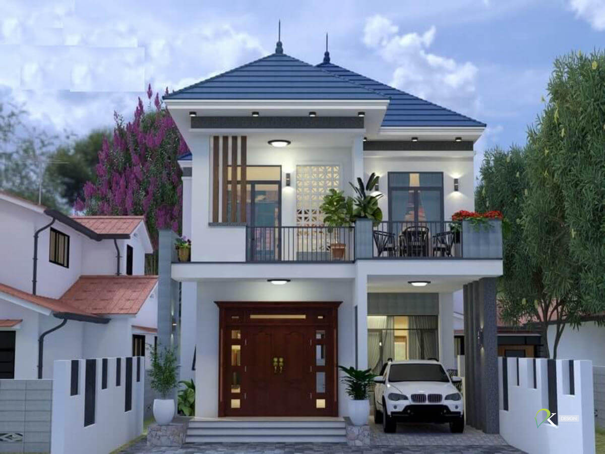 Tư vấn kinh nghiệm thiết kế nhà có gara tiện ích – hiện đại